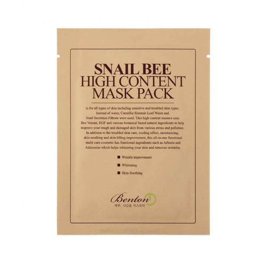 Snail Bee High Content Mask Pack