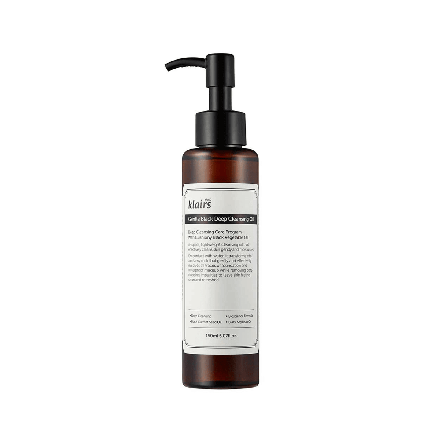 Gentle Black Deep Cleansing Oil